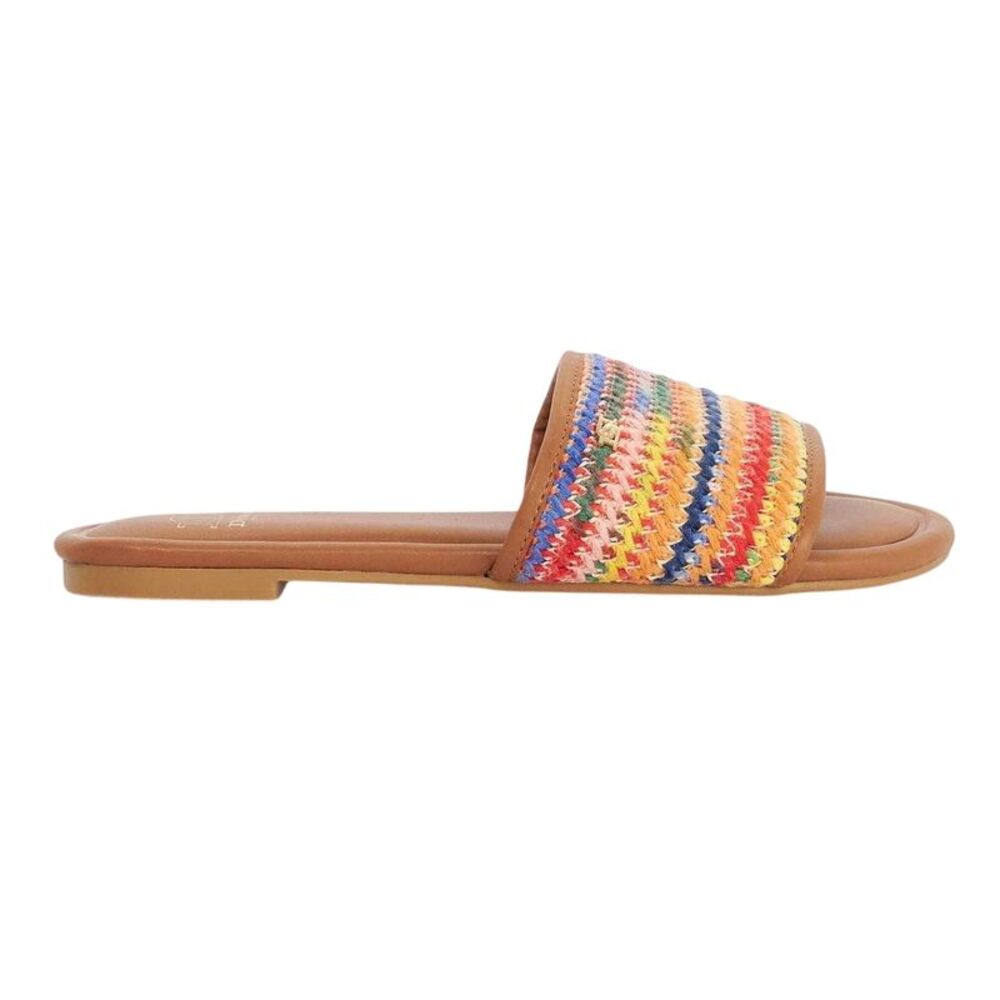 Dune London Womens/Ladies Lillsie Braided Flat Sandals / Multicolored